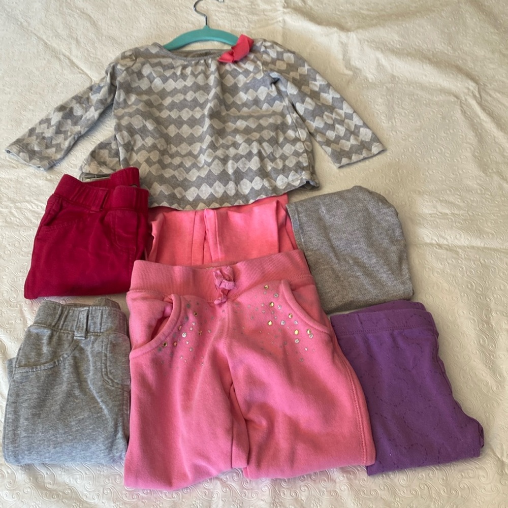 BUNDLE OF ADORABLE TODDLER CLOTHES SIZE 2 .